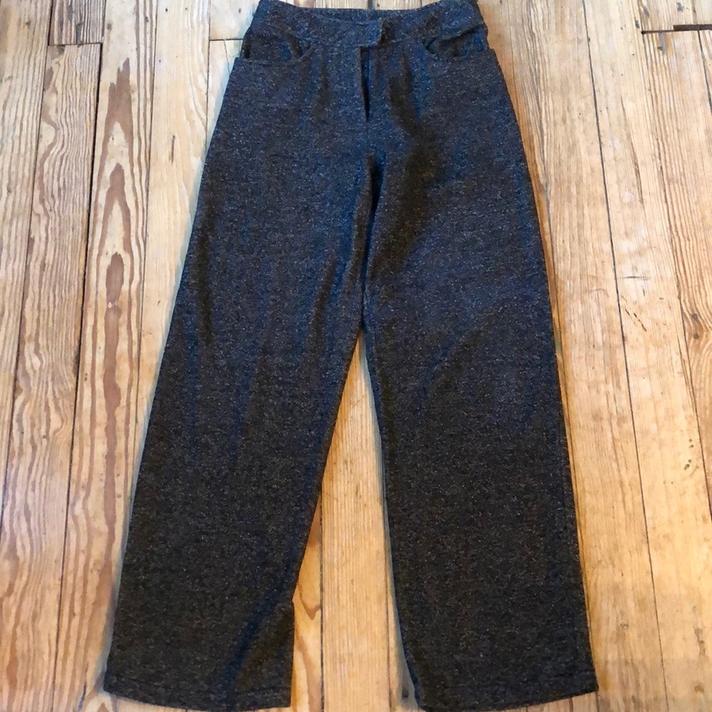 J. Jill Size 4 Pants Dark Brown Tweed